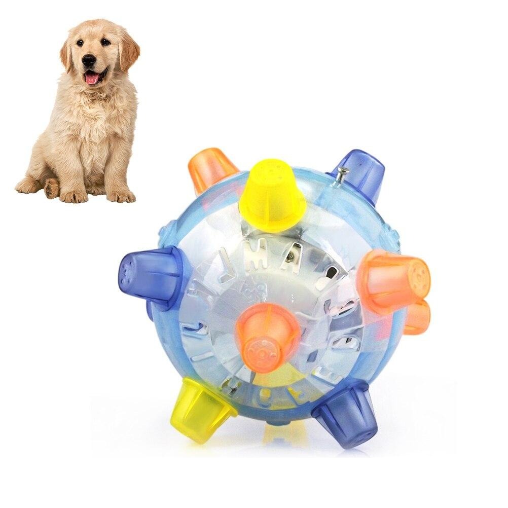 Pet LED vibrating Activation Ball - IT JUMPS, WIGGLES, AND BUMBLES