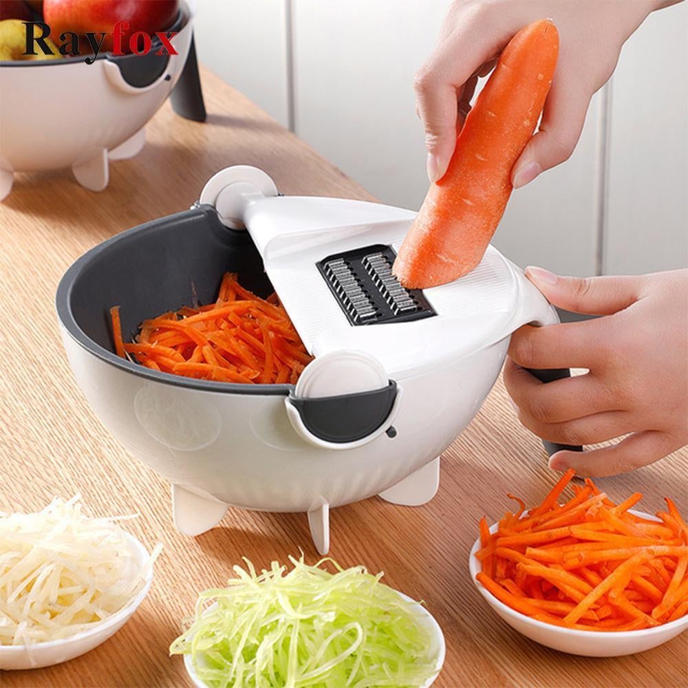 The new vegetable slicer with drainage Multi-functional Drain Basket