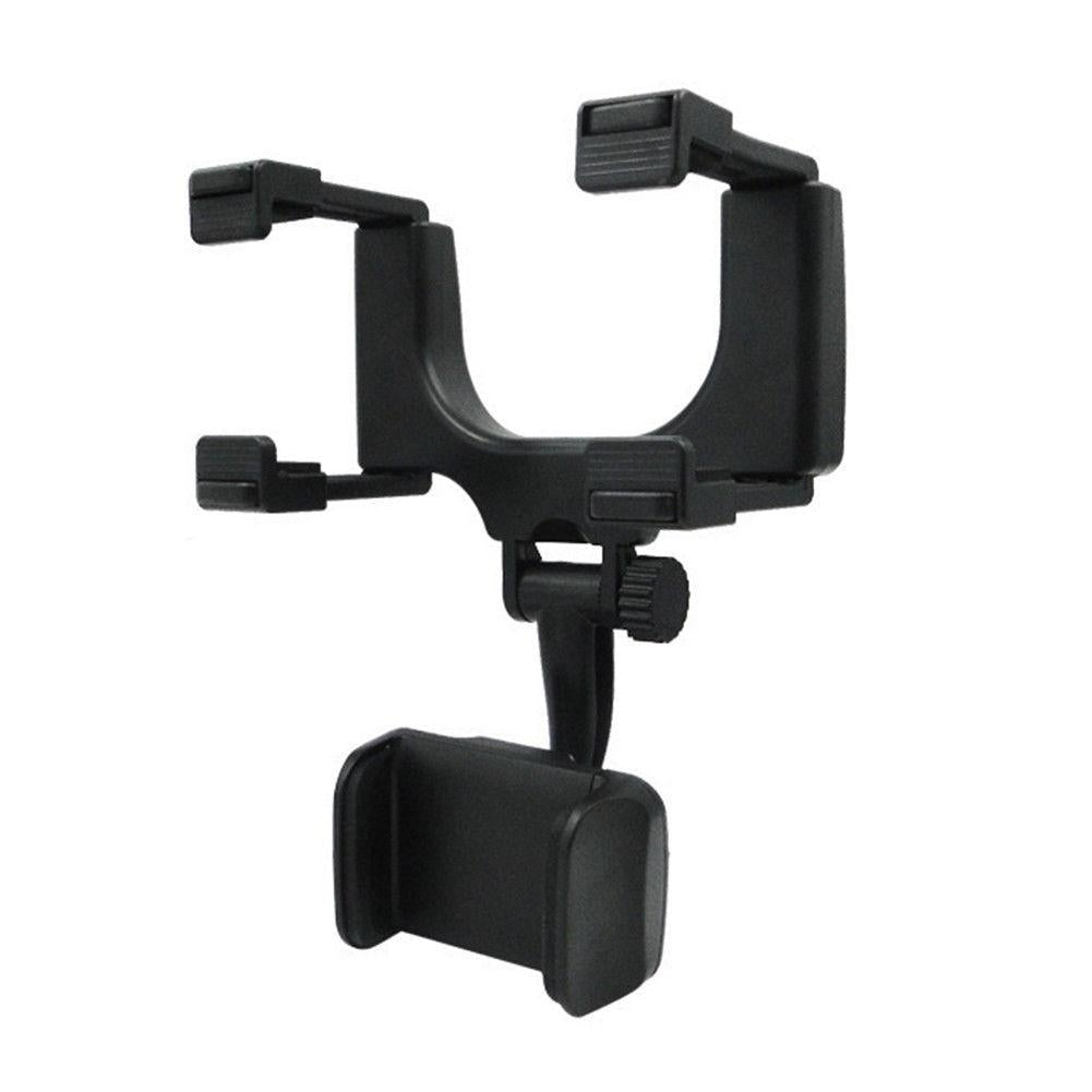 Phone Holder for Car Rearview Mirror 360 Degrees  Adjustable Arm Clamp